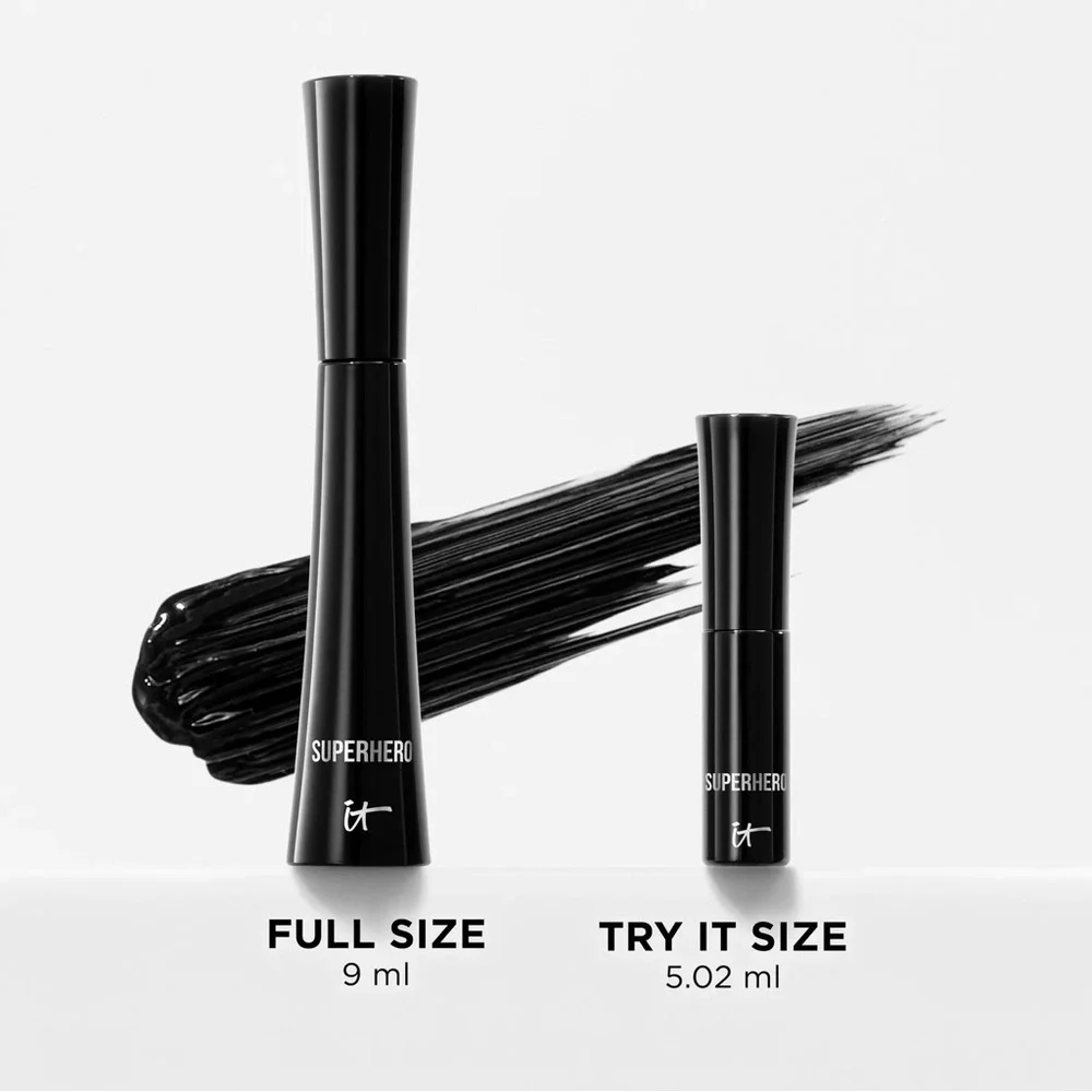 IT Cosmetics Superhero Mascara – Travel Size (New)